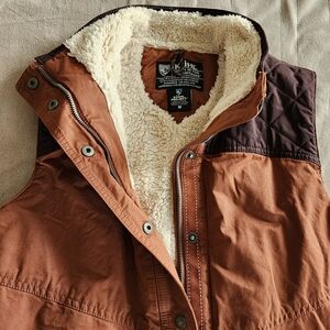 Kuhl Women's Celeste Cinnamon Ganache Sherpa-Lined Jacket Vest